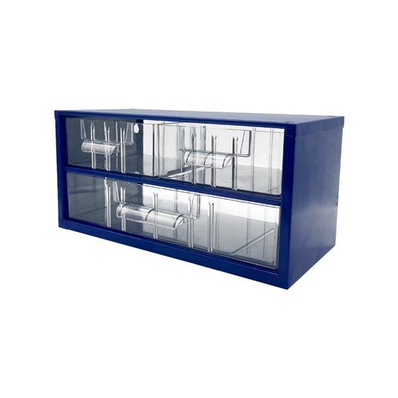 Organizér zásuvkový 03/           2xM,1xL - RAL 5002  Modrý