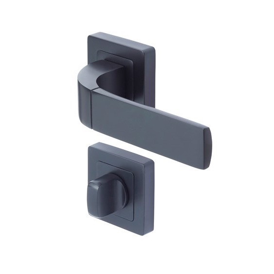 BOLOGNE klika+klíka  černá rozeta  WC