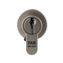 Vložka FAB 4.02/BDKvNs 55+45K 5klíčů  TB4 Nikl matný  knoflík na 45mm  /knoflík kovový 29mm Ni mat