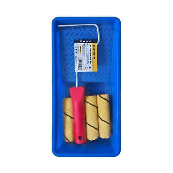 Lakovací set FILC ŽLUTÝ 100 mm MINI, 3 ks