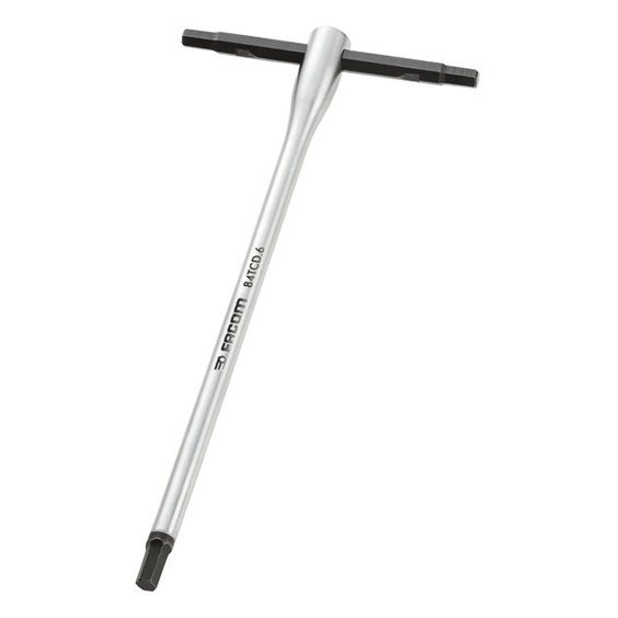 Klíč zástrčný s T rukojetí 6 84TCD.6