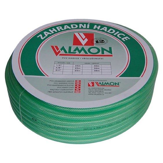 Hadice PVC  1"  Val.15m 1122 logo/zelená 25,4mm