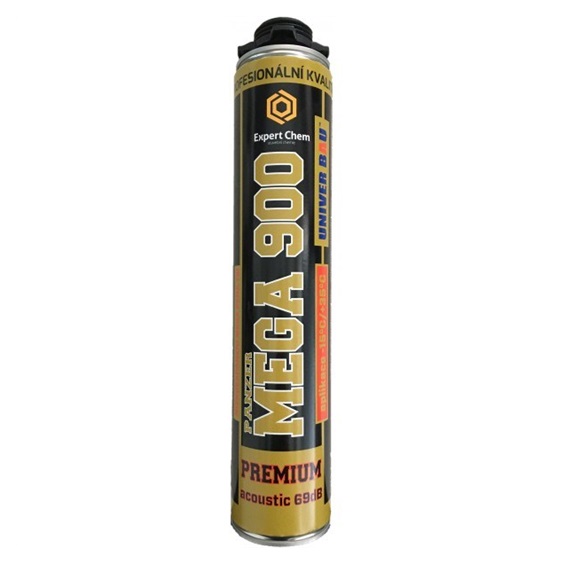 Pěna PANZER MEGA 900ml pistolová polyuretanová