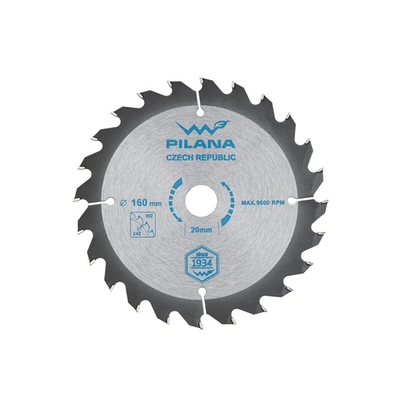 Kotouč pilový SK 5255 WZ 160x2,0x20 z24 PILANA