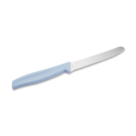 Nůž kuchyňský Sandwich Böker 10,5cm světle modrý