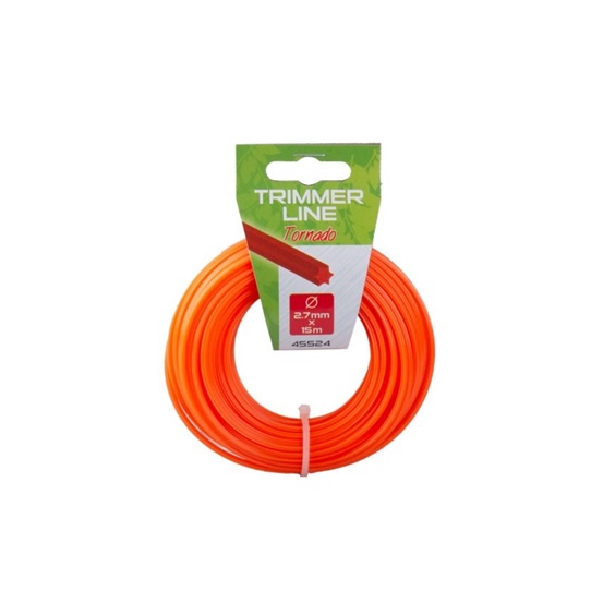 Struna žací 2,7mm/15m hvězda