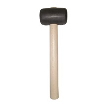 Palice gumová 120mm 3kg černá