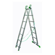 Žebřík dvoudílný univerzální 7507 AL 314cm/HOBBY/2x7 příček