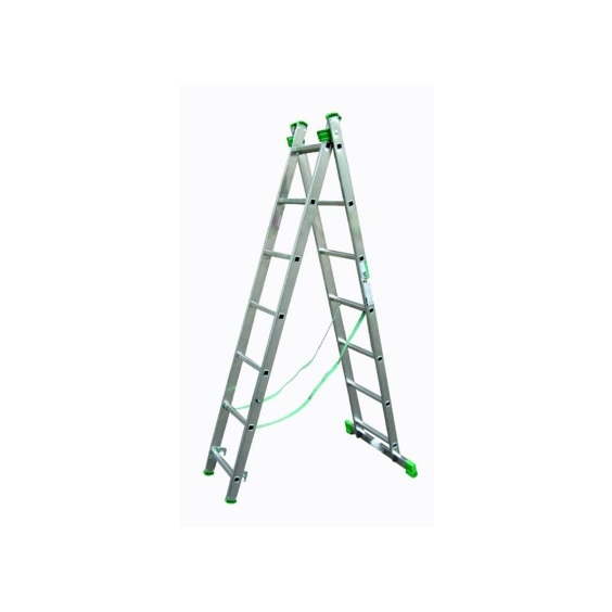Žebřík dvoudílný univerzální 7507 AL 314cm/HOBBY/2x7 příček