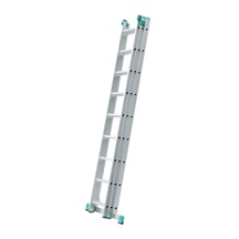 Žebřík trojdílný univerzální 7611 AL 711cm/HOBBY/3x11 příček