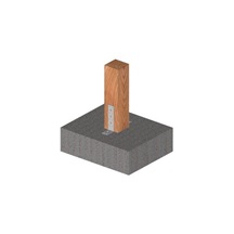 Prvek kotevní BV/KP 12-30 40x80mm  /tvar L/ Zn