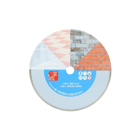 Kotouč diamantový 44-230    plný DIAMANT