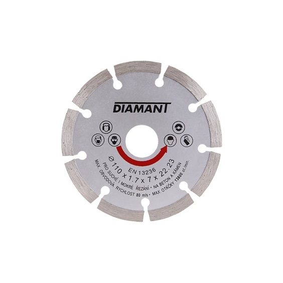 Kotouč diamantový 45-110 segment DIAMANT