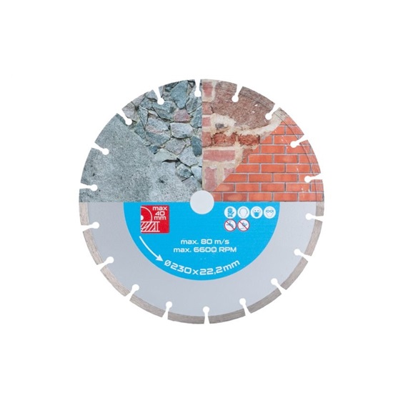 Kotouč diamantový 45-230 segment DIAMANT