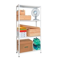 Regál STANDARD ECO 1500x750x300 4 police bílý 75kg