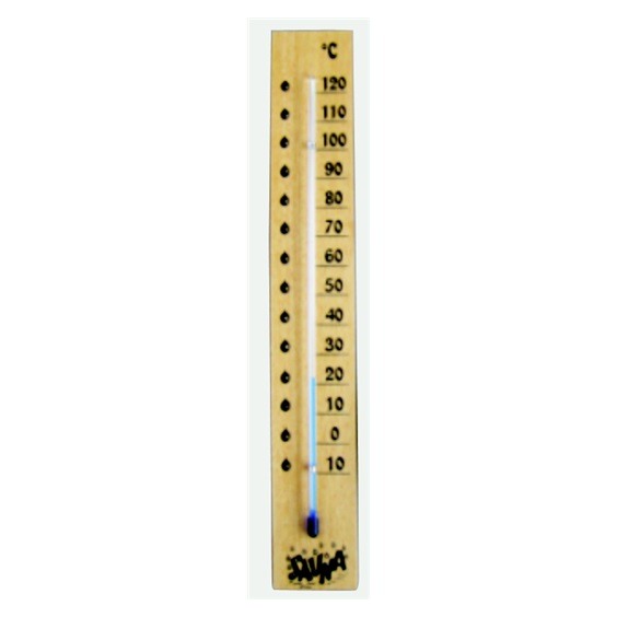 Teploměr sauna dřevo    320 0+120řC       705100