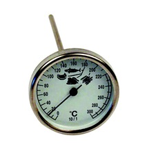Teploměr vpichový bimetal NR 0+300řC 138mm  92200