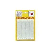 Ochrana podlah  107 bílá. 16x92mm      Filcová
