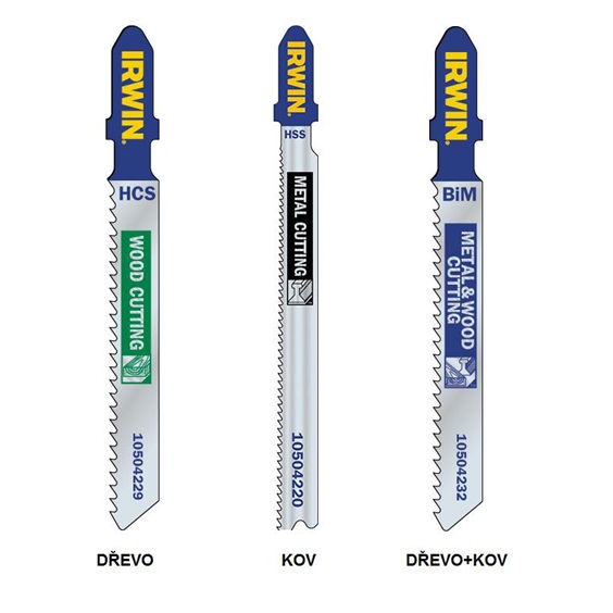 List do přímočarých pil na dřevo 100 mm HCS-T101B stopka Bosch (5ks)