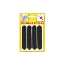 Ochrana podlah  107 hnědá 16x92mm      Filcová