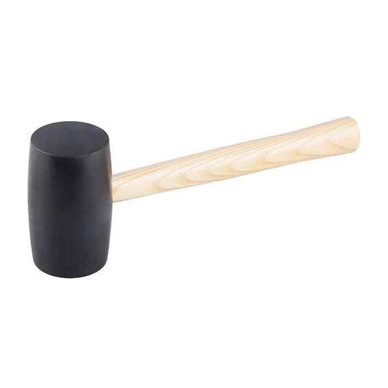 Palice gumová 65mm dřevěná rukojet