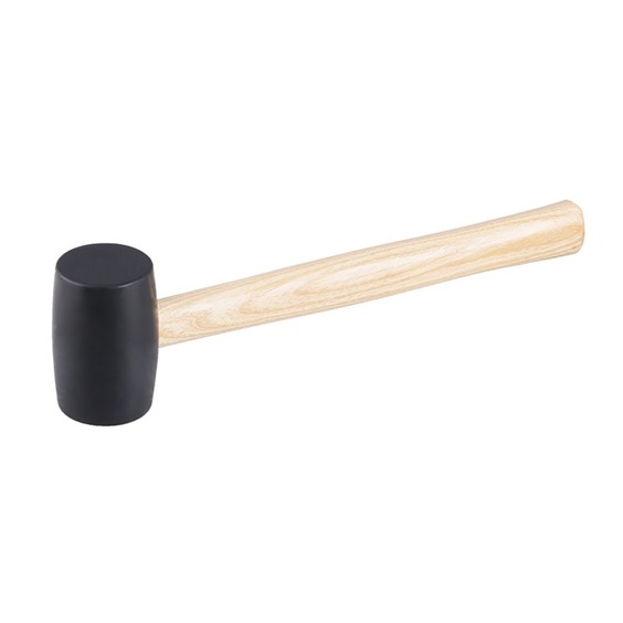 Palice gumová 55mm dřevěná rukojet