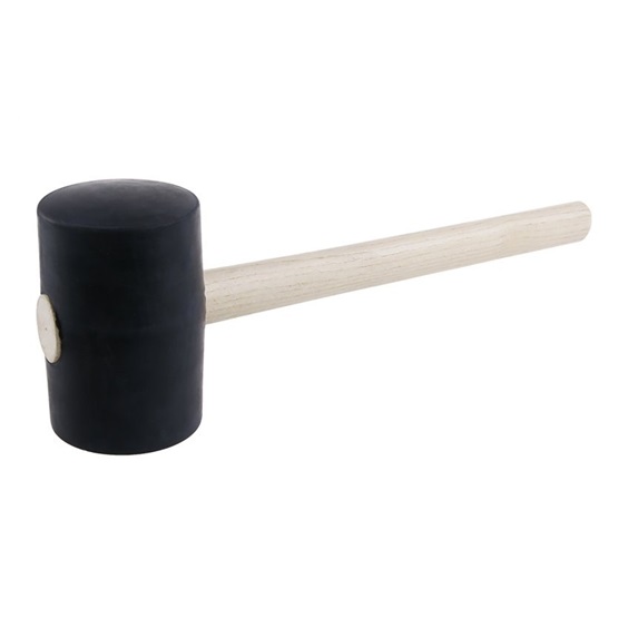 Palice gumová 90mm dřevěná rukojet