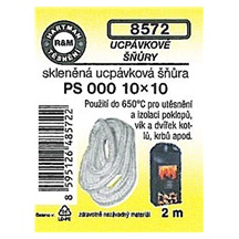 Šňůra skleněná ucpávková PS000 20x20/2m