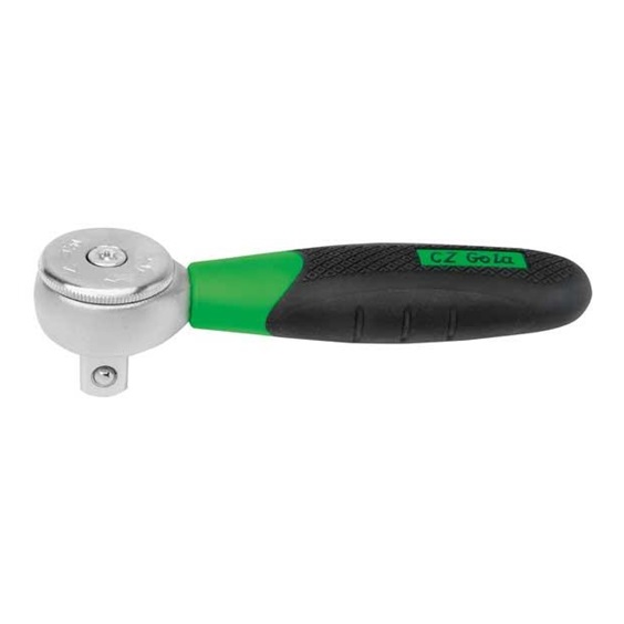 Ráčna krátká s kolečkem 1/2" 72-T Czech Gola