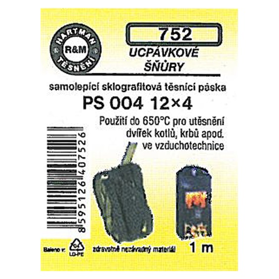 Páska samolep.graf.sklen. 12x4 PS004    bal.1m