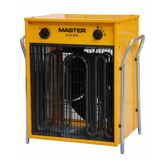 Topidlo elektrické s ventilátorem B22 IT 11-22 kW 400V