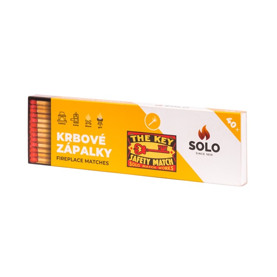 Zápalky SOLO krbové KR 40