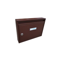 Schránka E-01 BASIC    mat.hnědá   325x238x60  RAL  8017