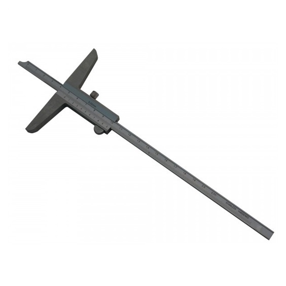 Hloubkoměr bez nosu 200mm 2035
