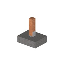 Prvek kotevní BV/KP 12-62 100x100mm       Zn