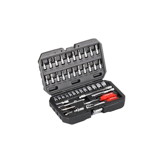 Sada gola 1/4" 45ks 17233