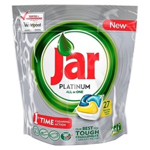 Kapsle do myčky JAR Platinum Plus All in One, 75 ks
