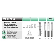 Závitník 3010 M6 L SD HSS
