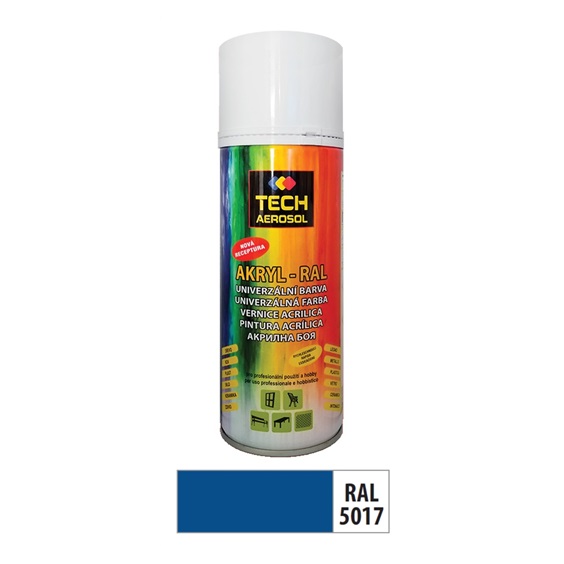 Sprej akr.RAL 5017  400ml modrá dopravní