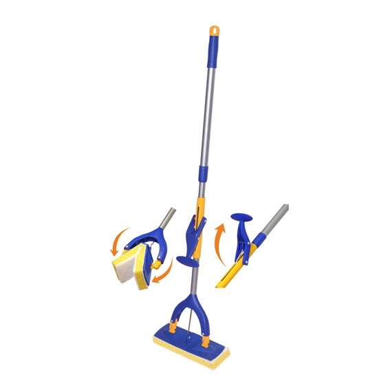 MOP ždímací houbový mikro teleskopická tyč 135cm