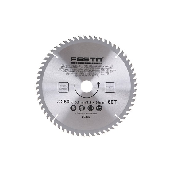 Kotouč pilový SK 250mm/30/60z