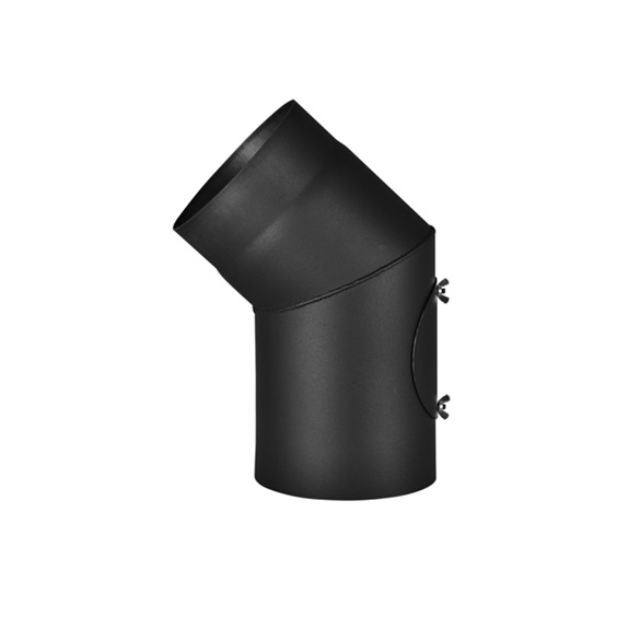 Koleno 45°/120mm   /1,5mm čistící otvor