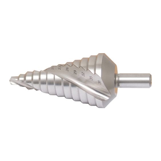 Vrták stupňovitý HSS 5 4-39mm     DIN 1412C