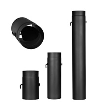 Roura 120mm/0,25m  /1,5mm s klapou