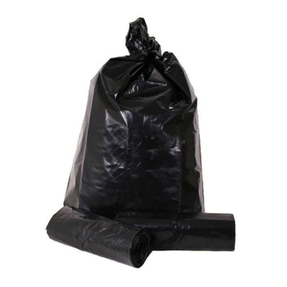 Pytel LDPE  70x110/80my černý 120l /role 15ks/
