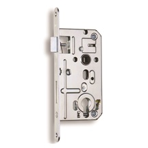 Zámek zadlabací K133A P-L       Zn bílý bal.1   80/72 vložkový čelo 20mm