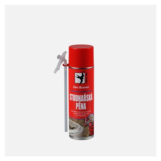 Pěna studnář.trub.  500ml RL zelená