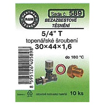 Těsnění bezazb./temafast ec./30x44x1,6. 5/4"T bal.10ks