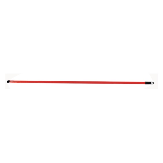 Hůl kovová 130cm PROFI   ČERVENÁ!!!!!