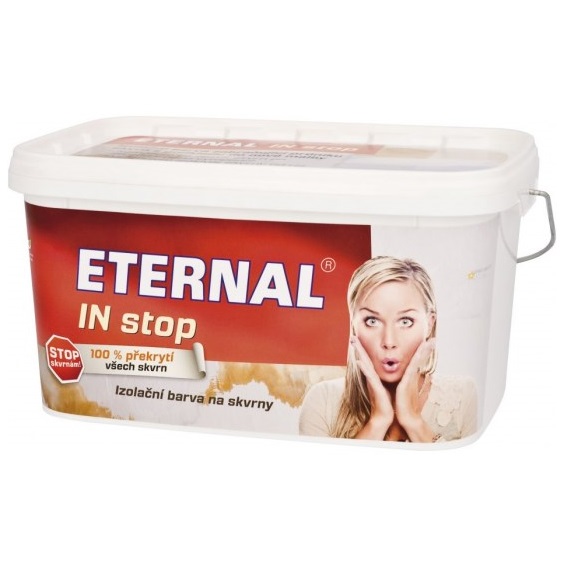 Eternal In Stop malířská izolační barva na skvrny, 5 kg